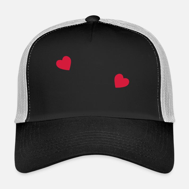 cœur Casquette trucker 