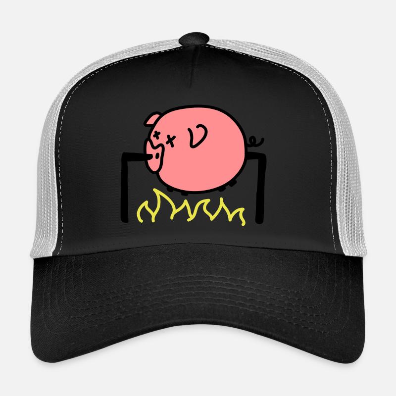 Pork Barbecue Trucker Cap
