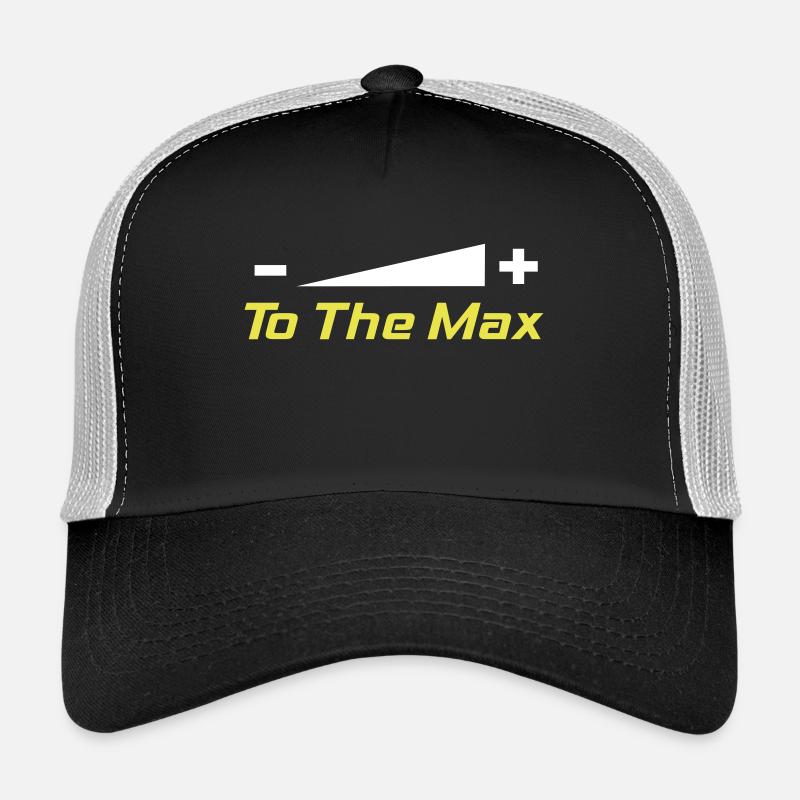 To The Max - Trucker Cap - Schwarz/Steingrau
