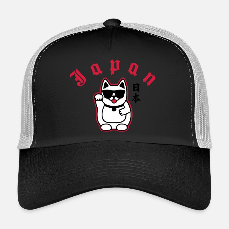 japan cat Casquette trucker 