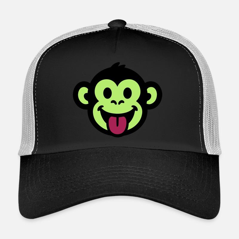Singe Drôle Bande Dessinée Casquette trucker 