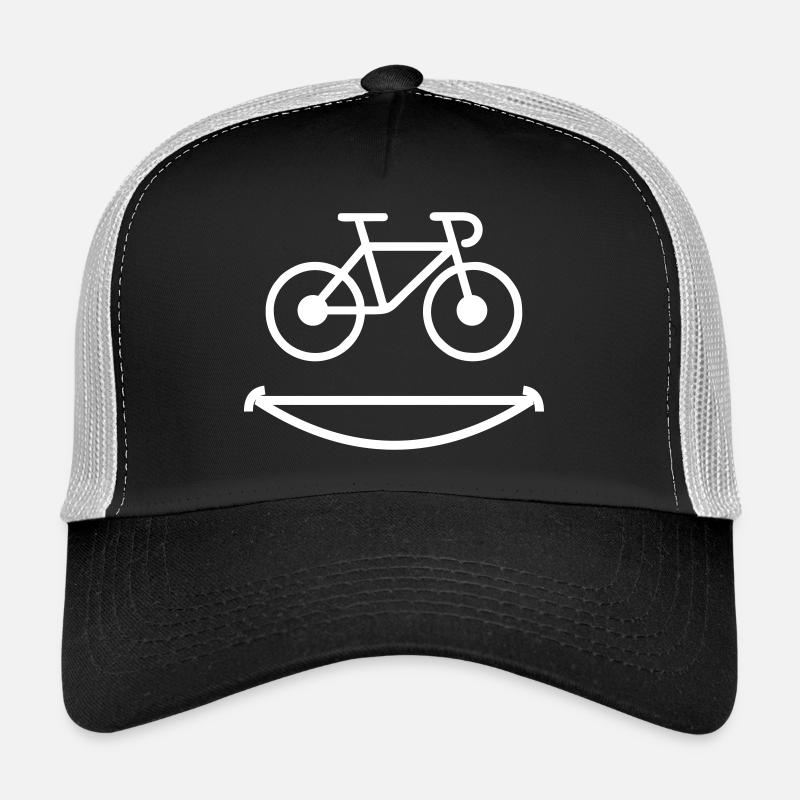 Sourire de vélo Casquette trucker 