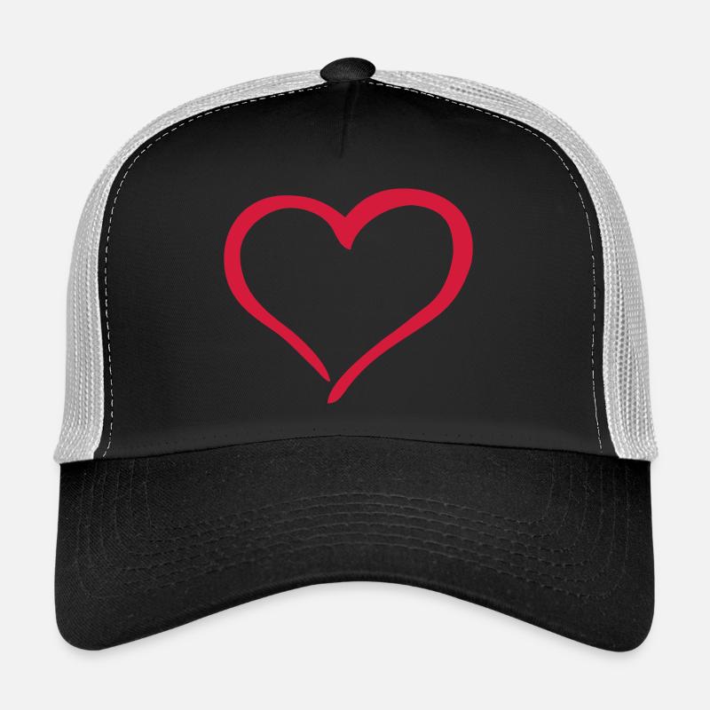 Heart Casquette trucker 