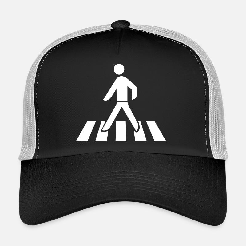 Franchissement du passage piéton Casquette trucker 
