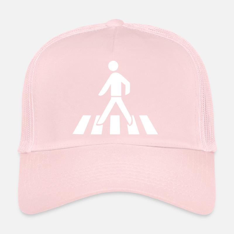 Franchissement du passage piéton Casquette trucker 