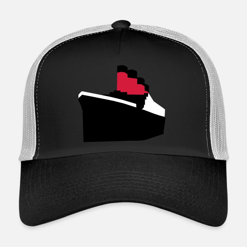 Ozeandampfer Vektor Trucker Cap