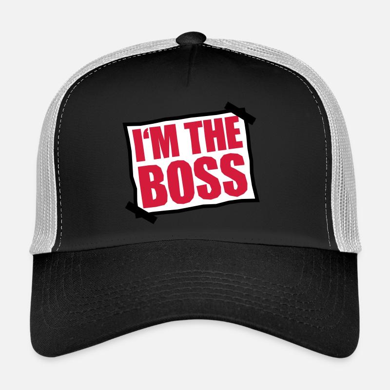 I'm The Boss Notice Trucker Cap