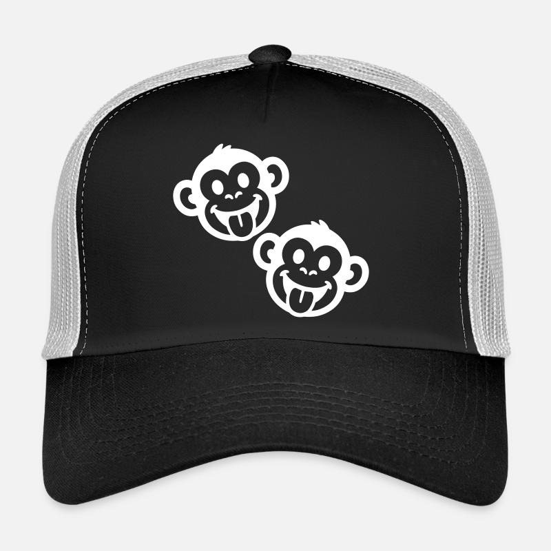 Fête de Singe Drôle Casquette trucker 