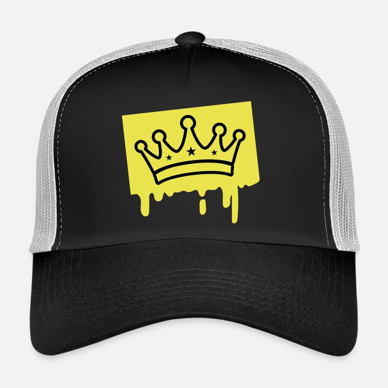 Symbole de la couronne Casquette trucker 