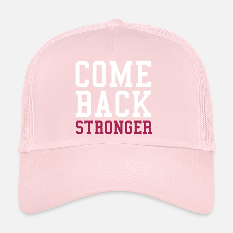 Revenez plus fort Casquette trucker 