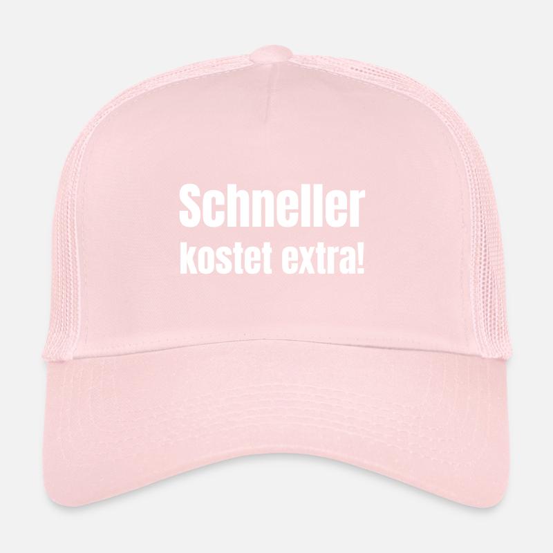 Le plus rapide coûte plus cher ! Casquette trucker 