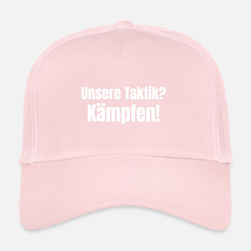 Notre tactique ? Se battre! Casquette trucker 