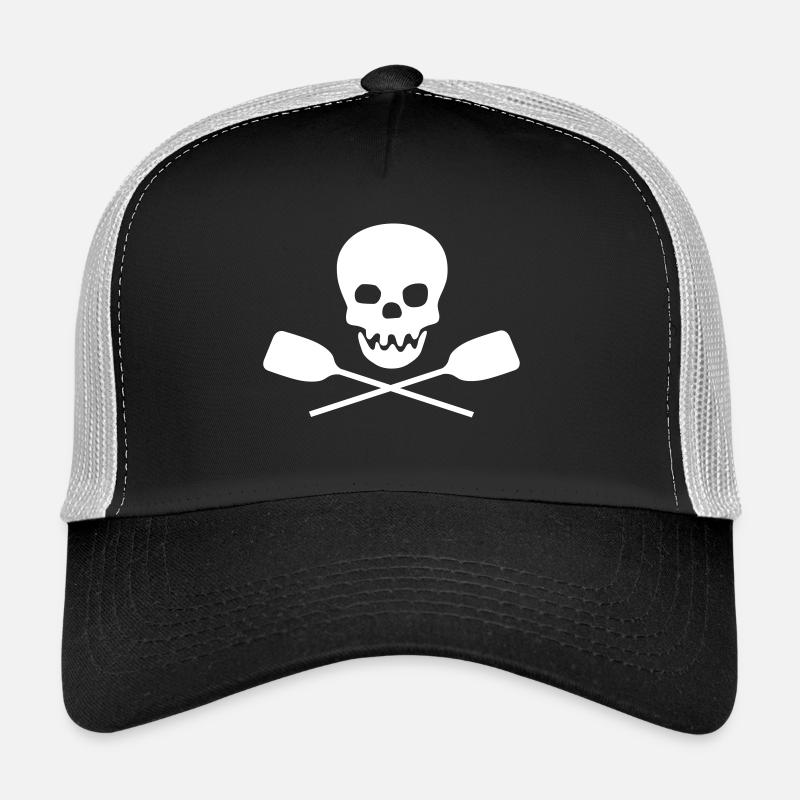 rudern - Trucker Cap - Schwarz/Steingrau