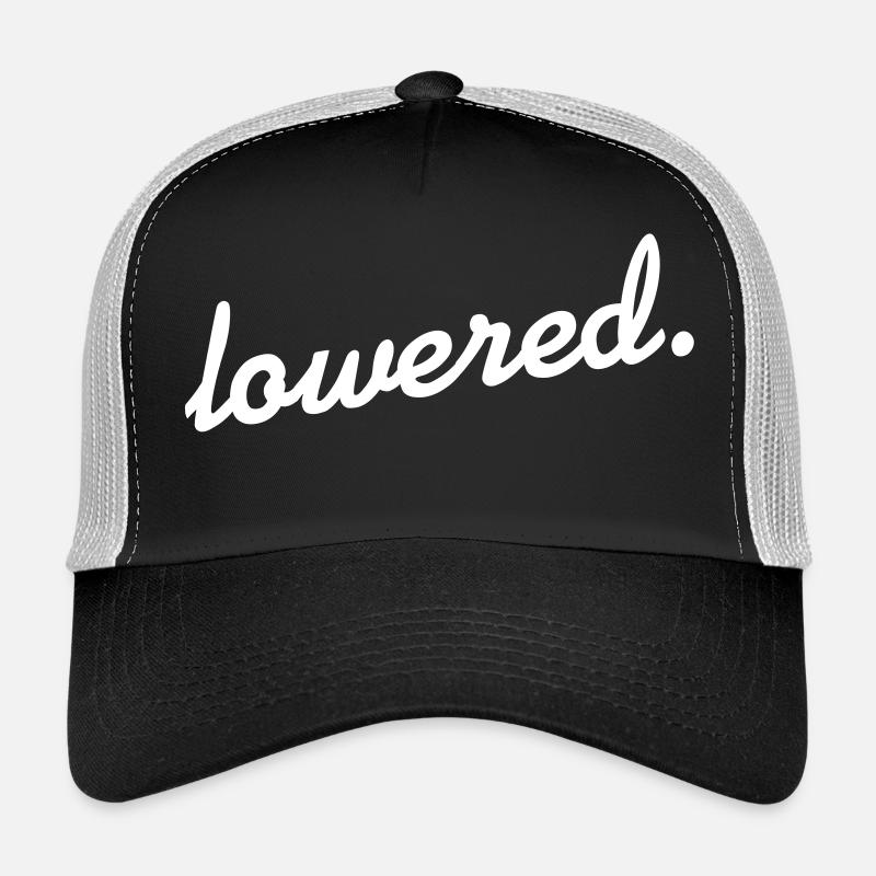lowered. Trucker Cap