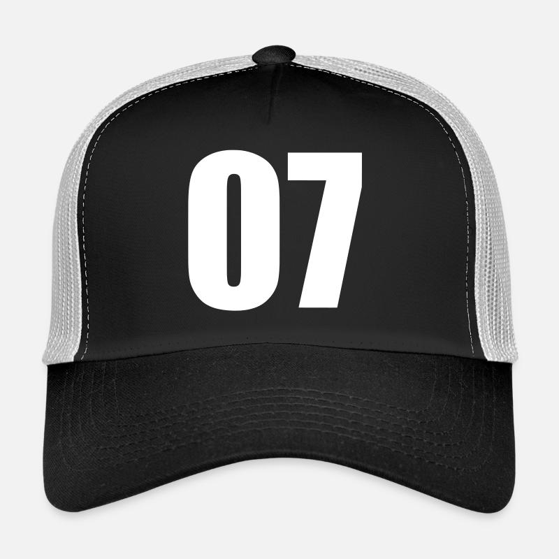 07 - Trucker Cap - Schwarz/Steingrau