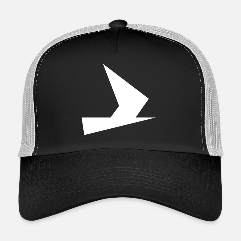 Schwertzugvogel - Trucker Cap - black/stone grey