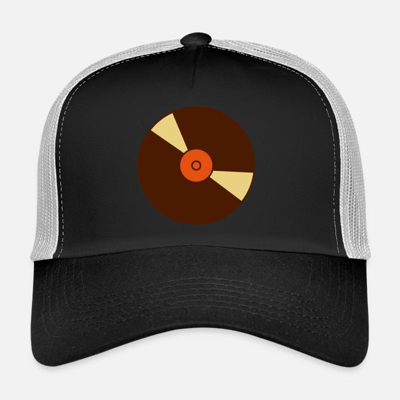 cadeau disque vinyle Retro Casquette trucker 