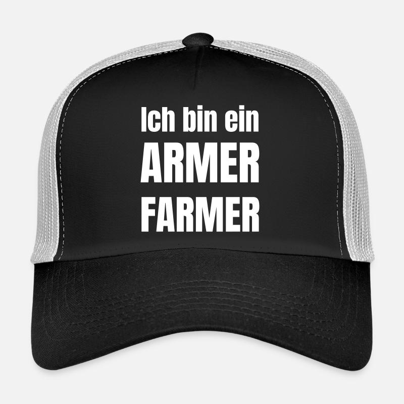Je suis un pauvre fermier Casquette trucker 