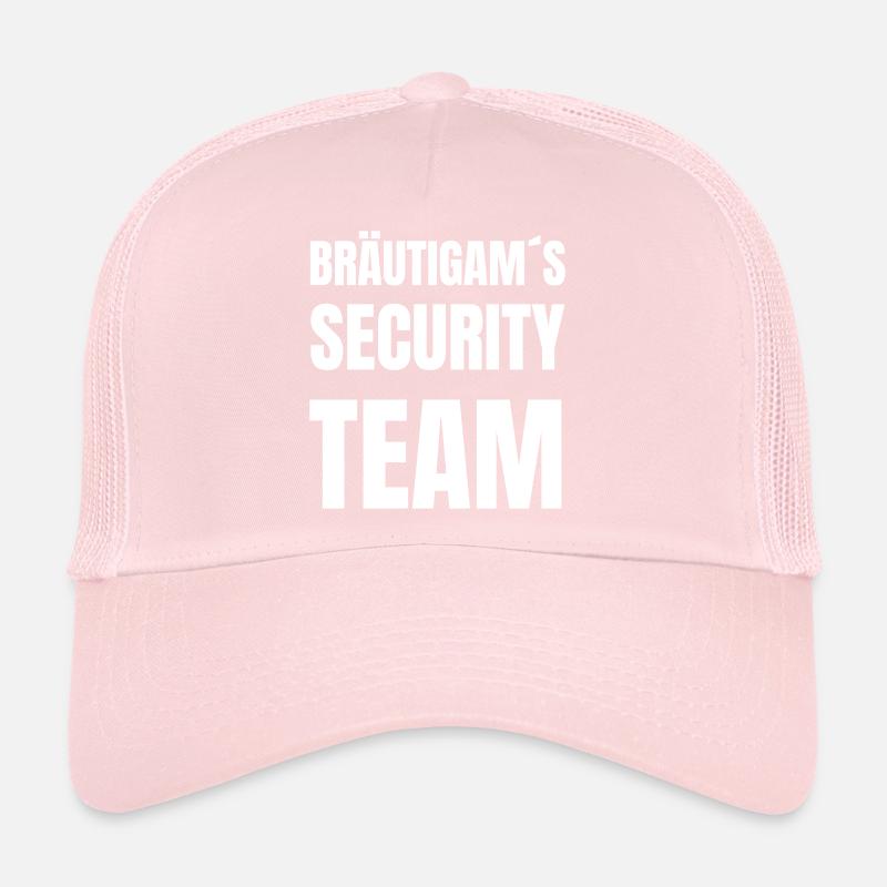 L’équipe de sécurité de Bräutigam ́ Casquette trucker 