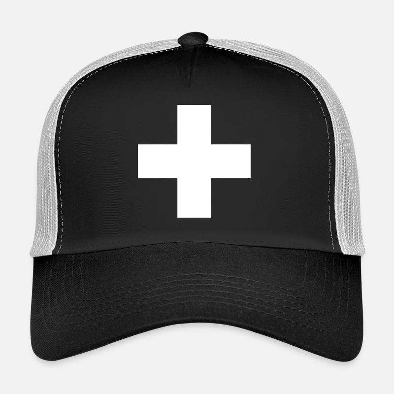 Swiss Cross Trucker Cap