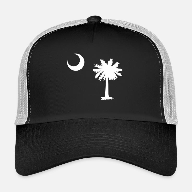 South Carolina - Trucker Cap - Schwarz/Steingrau
