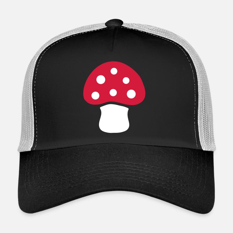 Champignon vénéneux Casquette trucker 