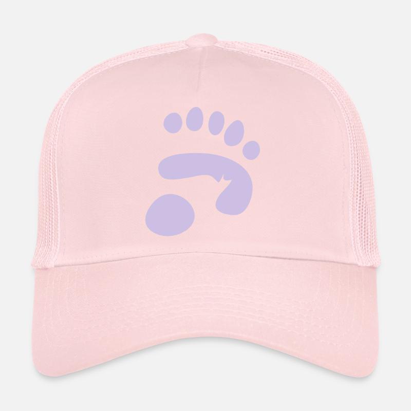 empreinte de patte de panda Casquette trucker 