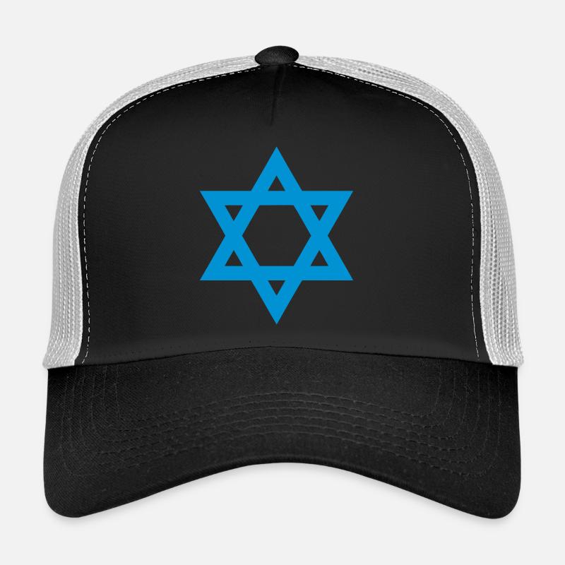 étoile de david Casquette trucker 