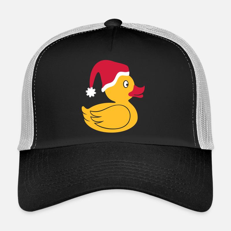 Canard de Noël Noël Canard en caoutchouc Fun Enfants Casquette trucker 
