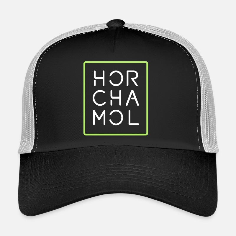 Frankenwaldshirts - Horchamol - Trucker Cap - Schwarz/Steingrau