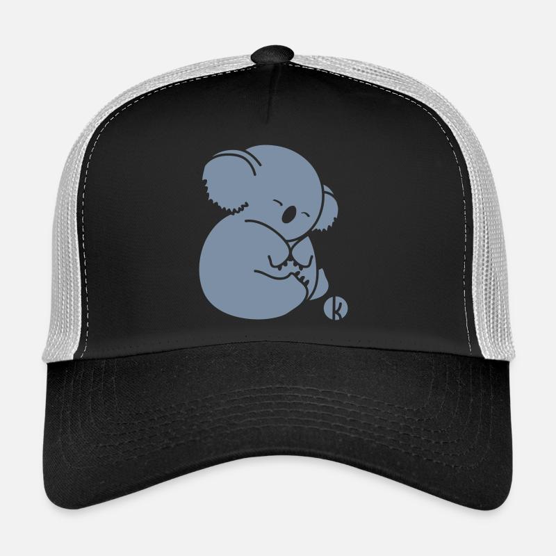 Koala - Trucker Cap - black/stone grey