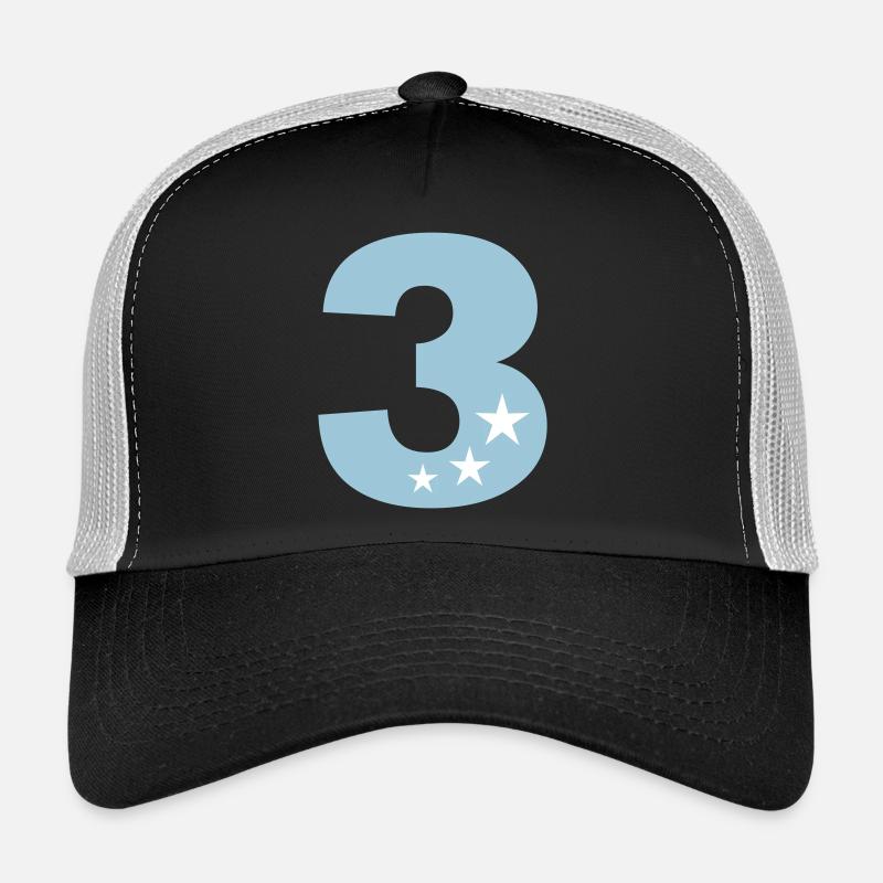 3. Geburtstag dritten Geburtstag 3rd zweifarbig Trucker Cap