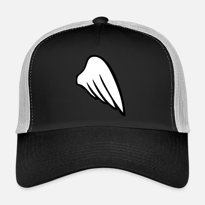 rightwing - Casquette trucker  - noir/gris pierre