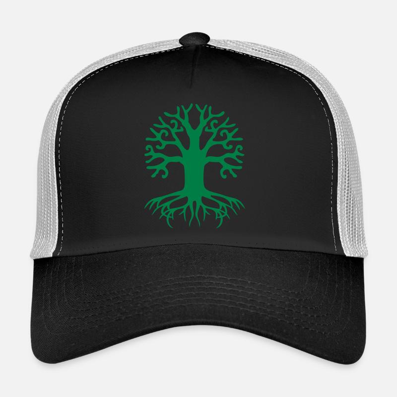 arbre de vie symbole celtique tattoo vintage Casquette trucker 
