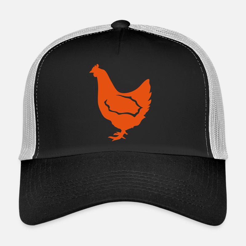 poule 18 Casquette trucker 