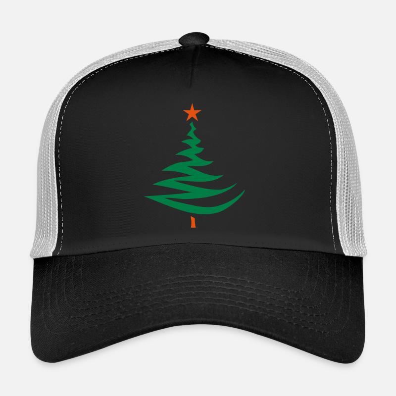 tannenbaum design - Trucker Cap - Schwarz/Steingrau