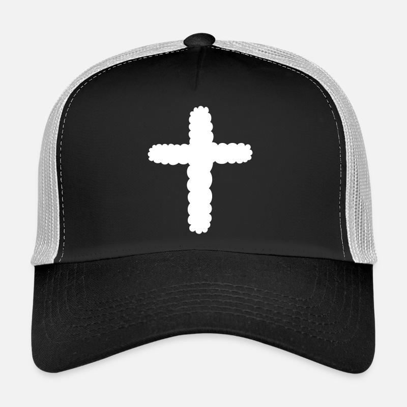 Cartoon Comic Kreuz Trucker Cap