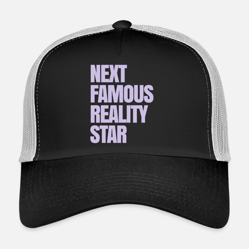 Next famous reality star realitystar - Trucker Cap - black/stone grey