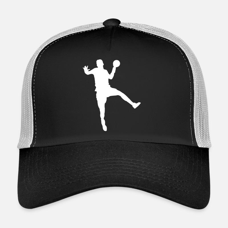 handball - Trucker Cap - Schwarz/Steingrau