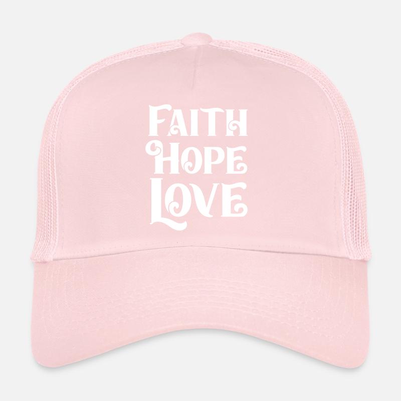 Foi, Espérance, Amour Casquette trucker 