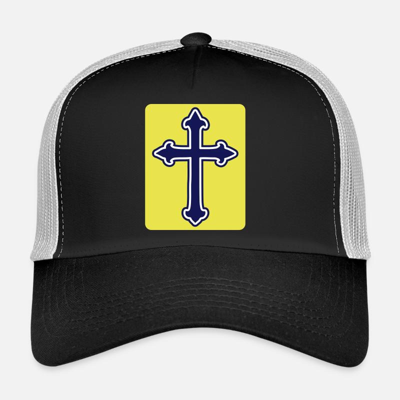 Cross symbol Trucker Cap
