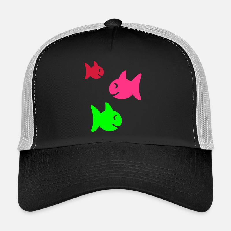poisson Casquette trucker 