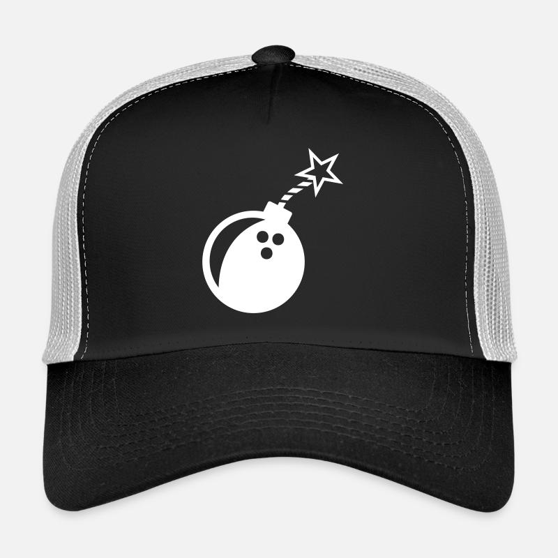 Bowlingkugel Bowling Bowler Bowling-Team Geschenk Trucker Cap