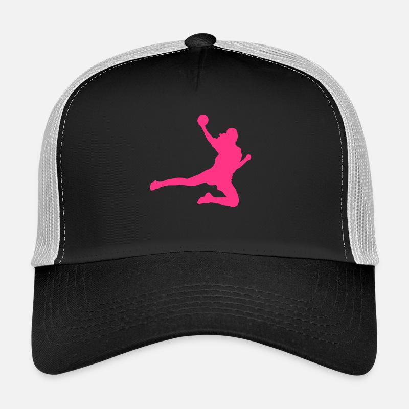 Handball - Trucker Cap - Schwarz/Steingrau