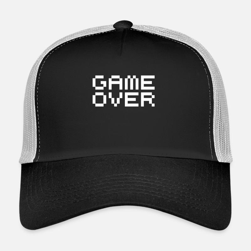 Game over / game over pixels Trucker Cap