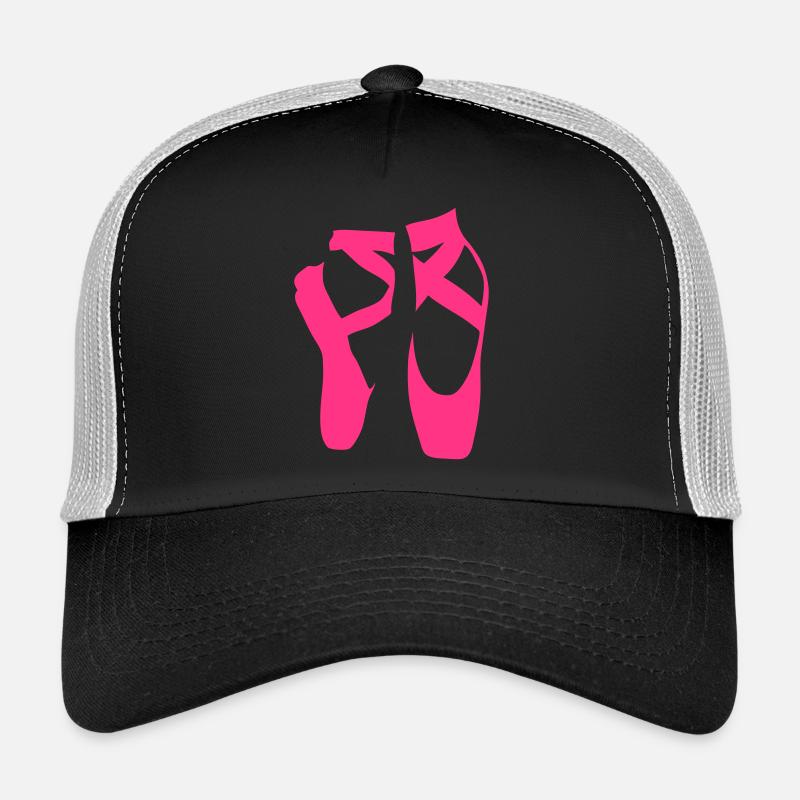 danse pointe ballet 2 ballerine classiqu - Casquette trucker  - noir/gris pierre
