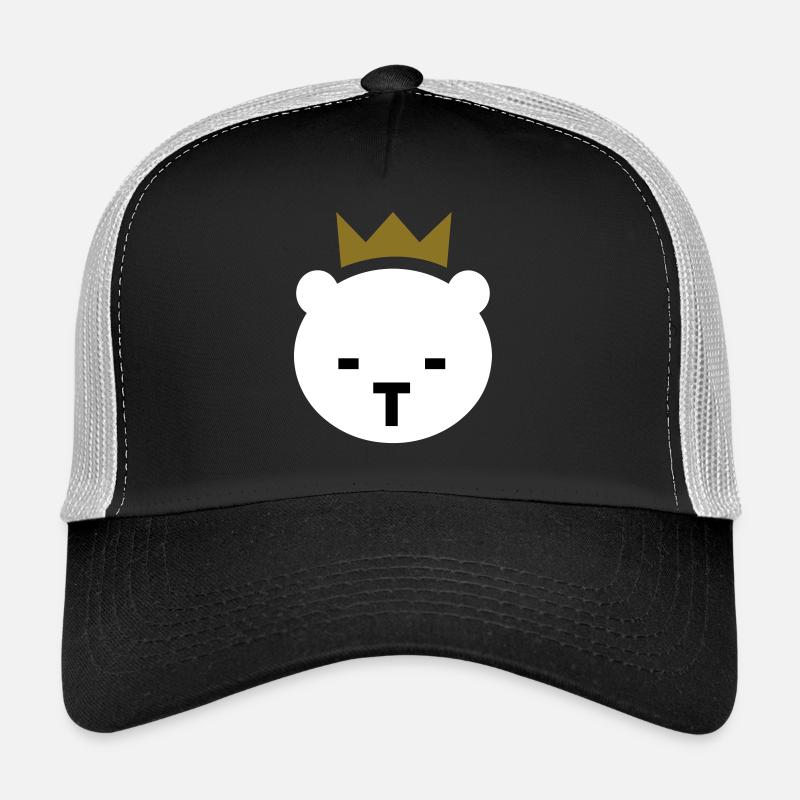 Berliner Bär - Trucker Cap - Schwarz/Steingrau