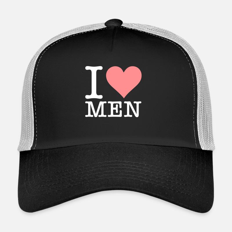 I Love Men! Trucker Cap