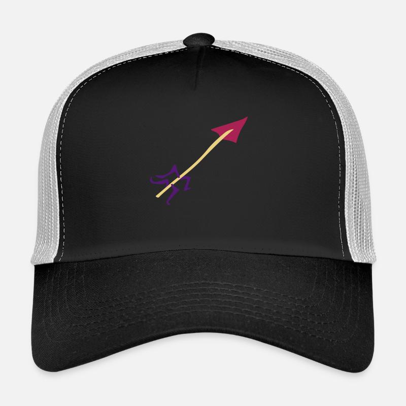 Bogenpfeile Symbol – Pfeil Schießen Trucker Cap