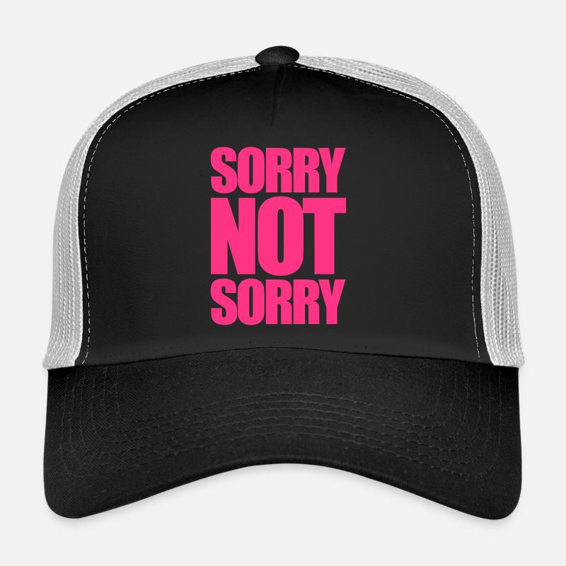 Not Sorry Casquette trucker 